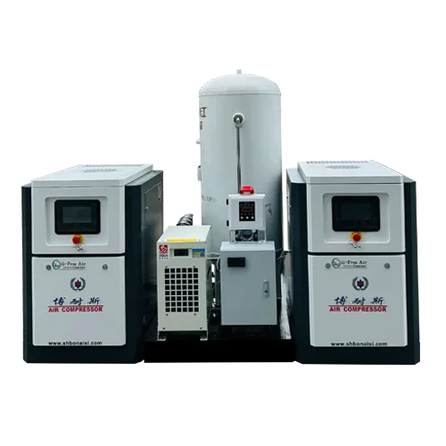 无油涡旋一体机  带冷干机（一用一备）